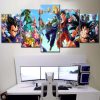 Alle Charaktere Dragon Ball 03 Leinwandbilder