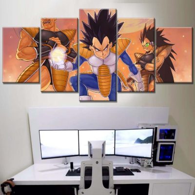 Vegeta Dragon Ball 04 Leinwandbilder