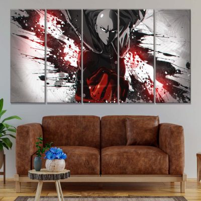 Alternative view of One Punch Man Leinwandbilder