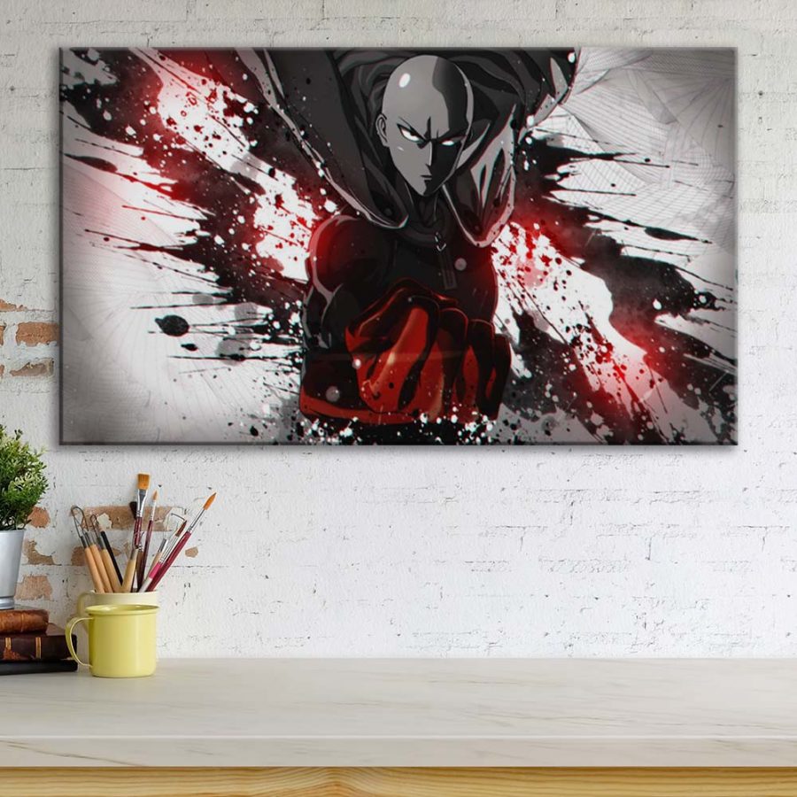 One Punch Man Leinwandbilder – Bild 3