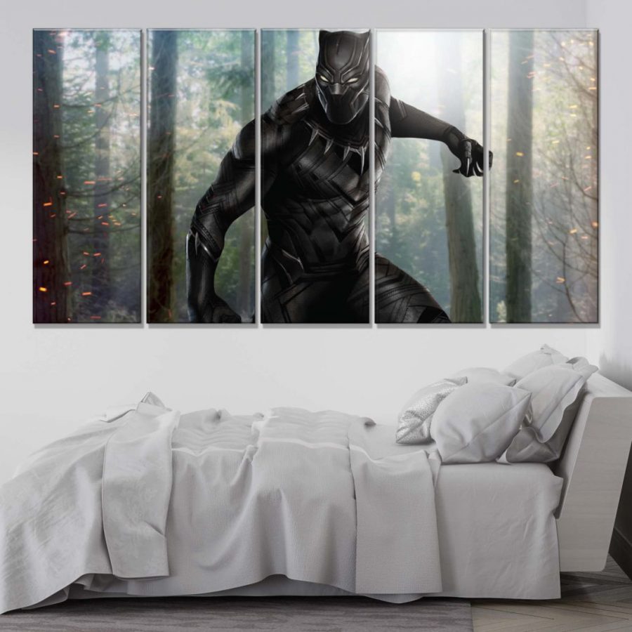 Black Panther 13 Leinwandbilder – Bild 2