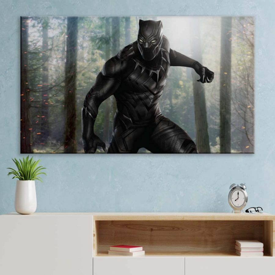 Black Panther 13 Leinwandbilder – Bild 3