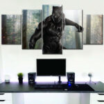 Black Panther 13 Leinwandbilder