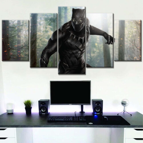 Black Panther 13 Leinwandbilder