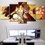 Natsu Dragneel Fairy Tail 19 Leinwandbilder