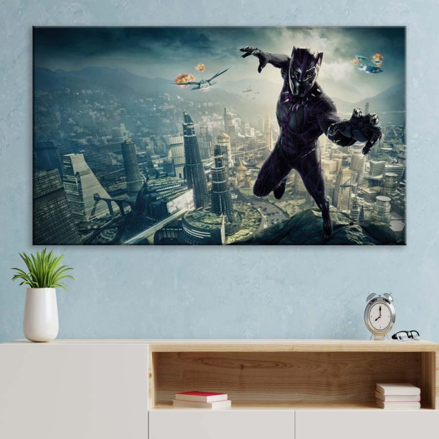 Black Panther 9 Leinwandbilder – Bild 3