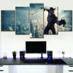 Black Panther 9 Leinwandbilder