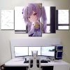 Keqing Genshin Impact 2 Leinwandbilder