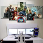 Avengers Marvel 8 Leinwandbilder