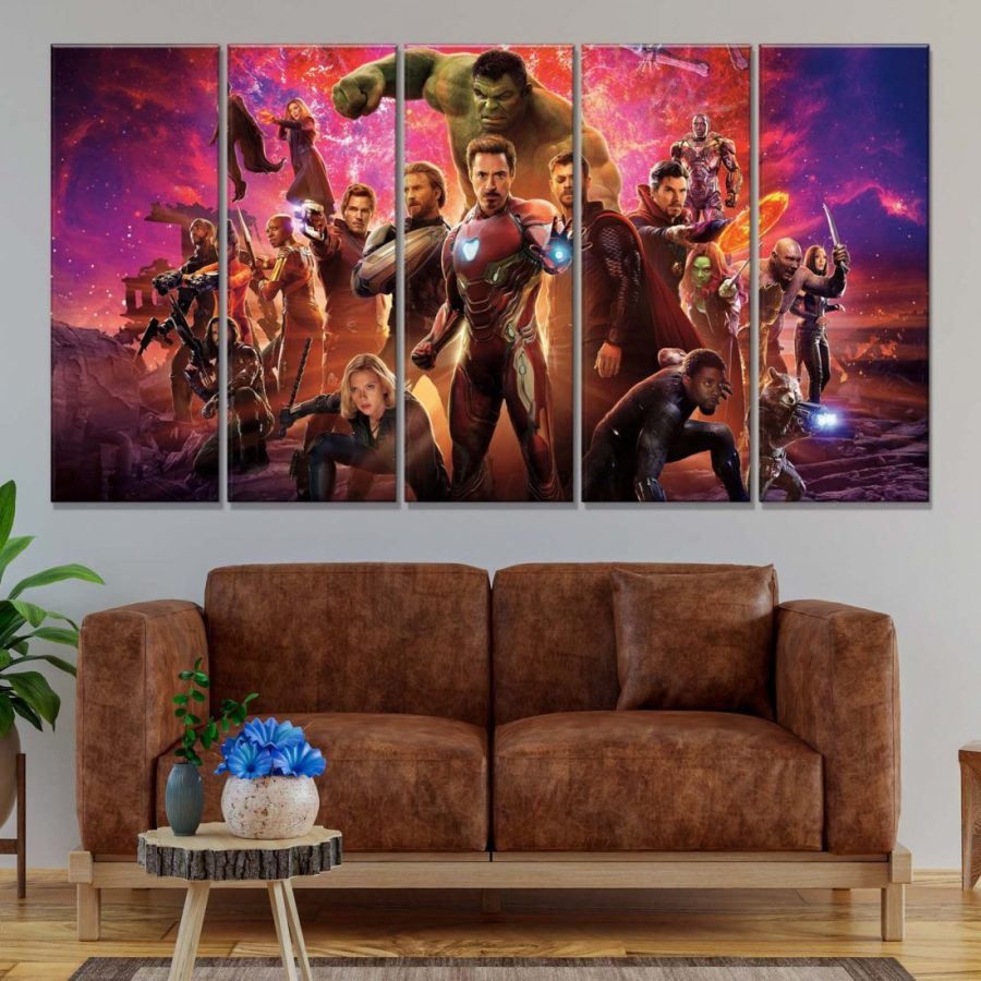 Avengers Marvel 24 Leinwandbilder – Bild 2