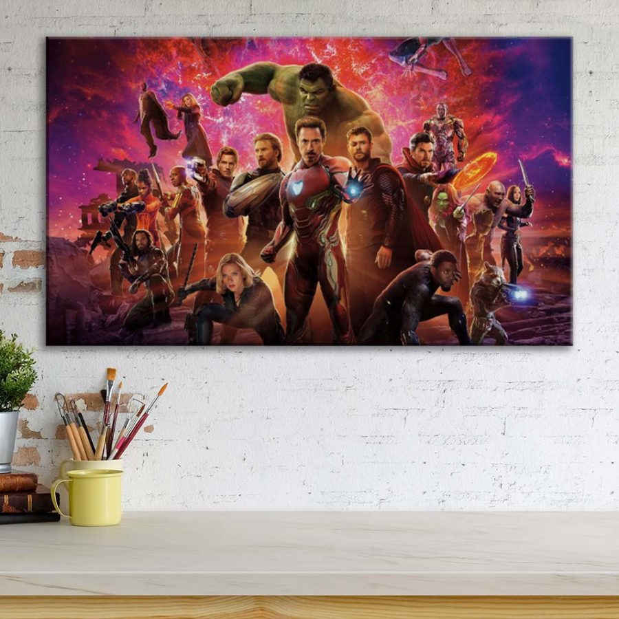 Avengers Marvel 24 Leinwandbilder – Bild 3