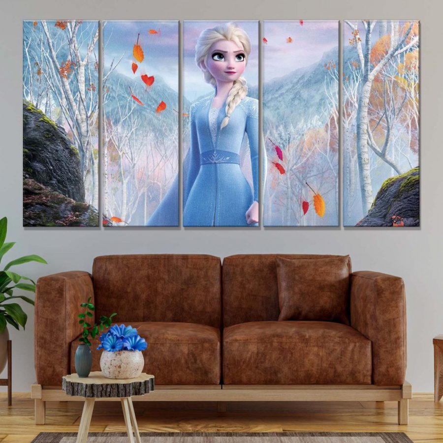 Elsa Frozen Disney 81001 Leinwandbilder – Bild 2