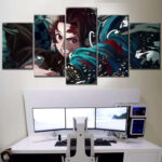 Tanjiro Demon Slayer Kimetsu No Yaiba 2 Leinwandbilder