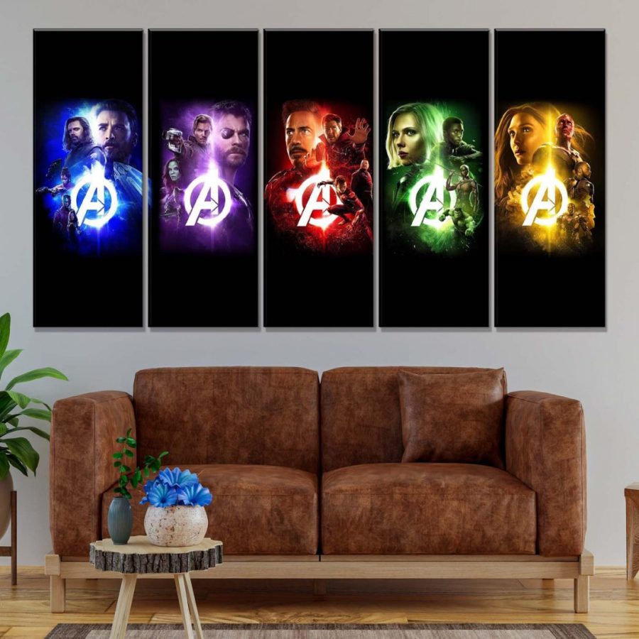 Avengers Marvel 40 Leinwandbilder – Bild 2