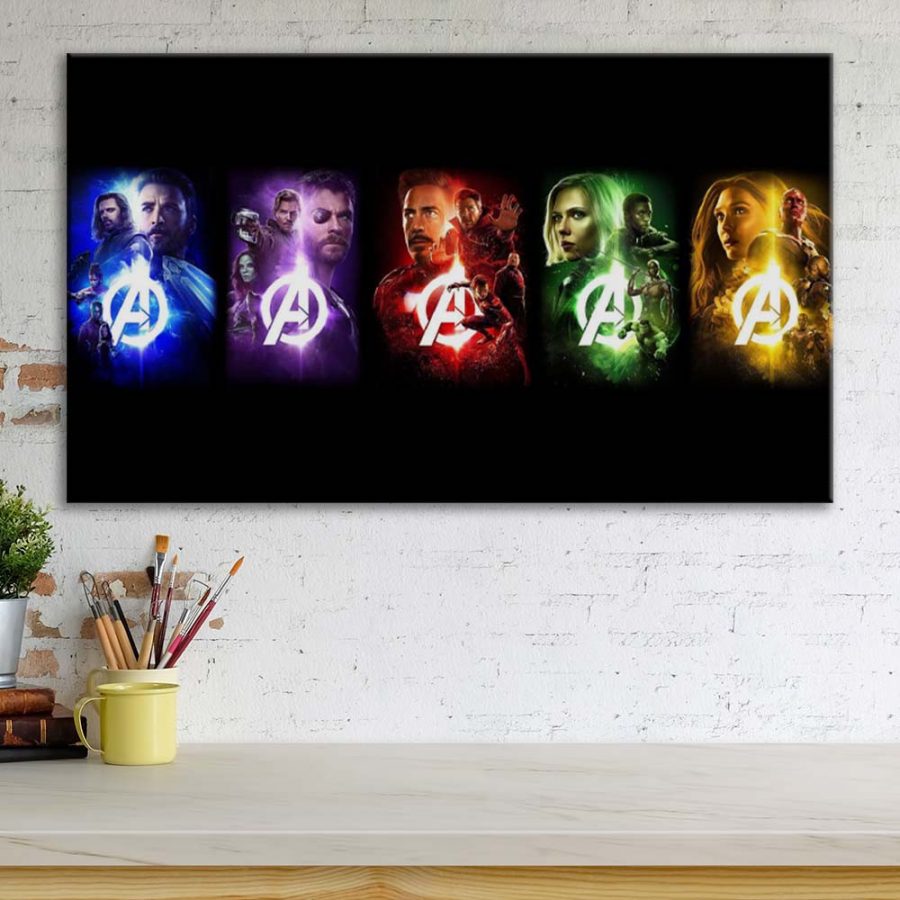 Avengers Marvel 40 Leinwandbilder – Bild 3