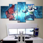 Songoku vs Vegeta Dragon Ball Leinwandbilder