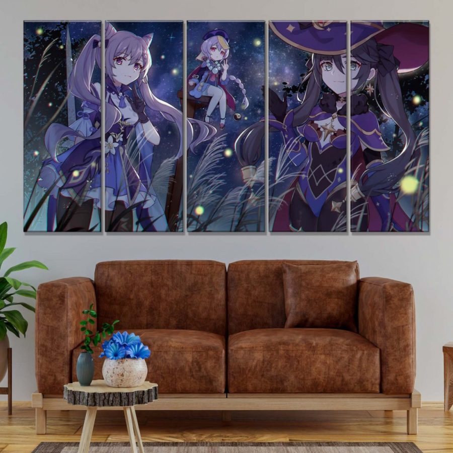 Genshin Impact Alle Charaktere Leinwandbilder – Bild 2