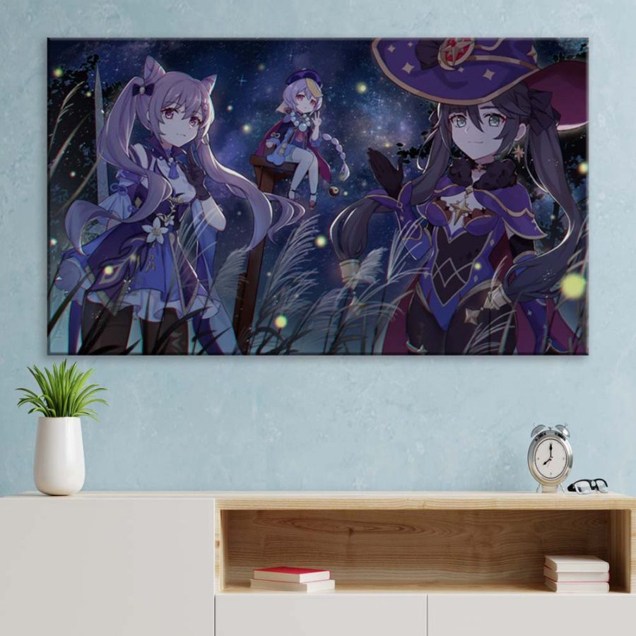 Genshin Impact Alle Charaktere Leinwandbilder – Bild 3