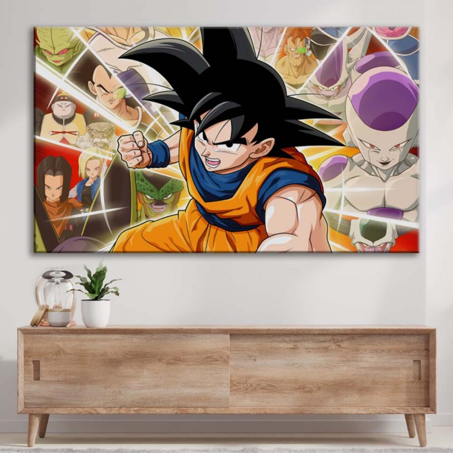 Son Goku Dragon Ball Leinwandbilder – Bild 3