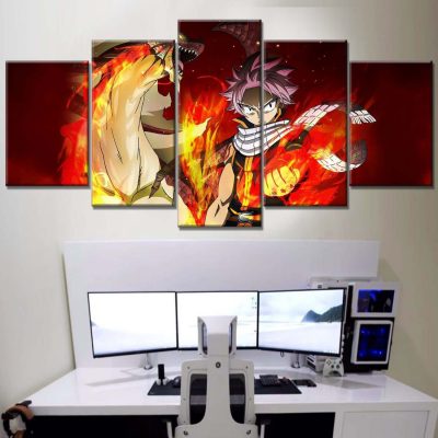 Natsu Dragneel Fairy Tail 2 Leinwandbilder