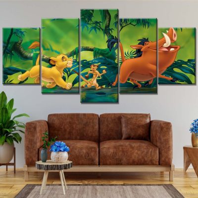 Simba König der Löwen 19 Leinwandbilder