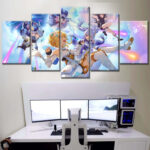 Genshin Impact Alle Charaktere 15 Leinwandbilder