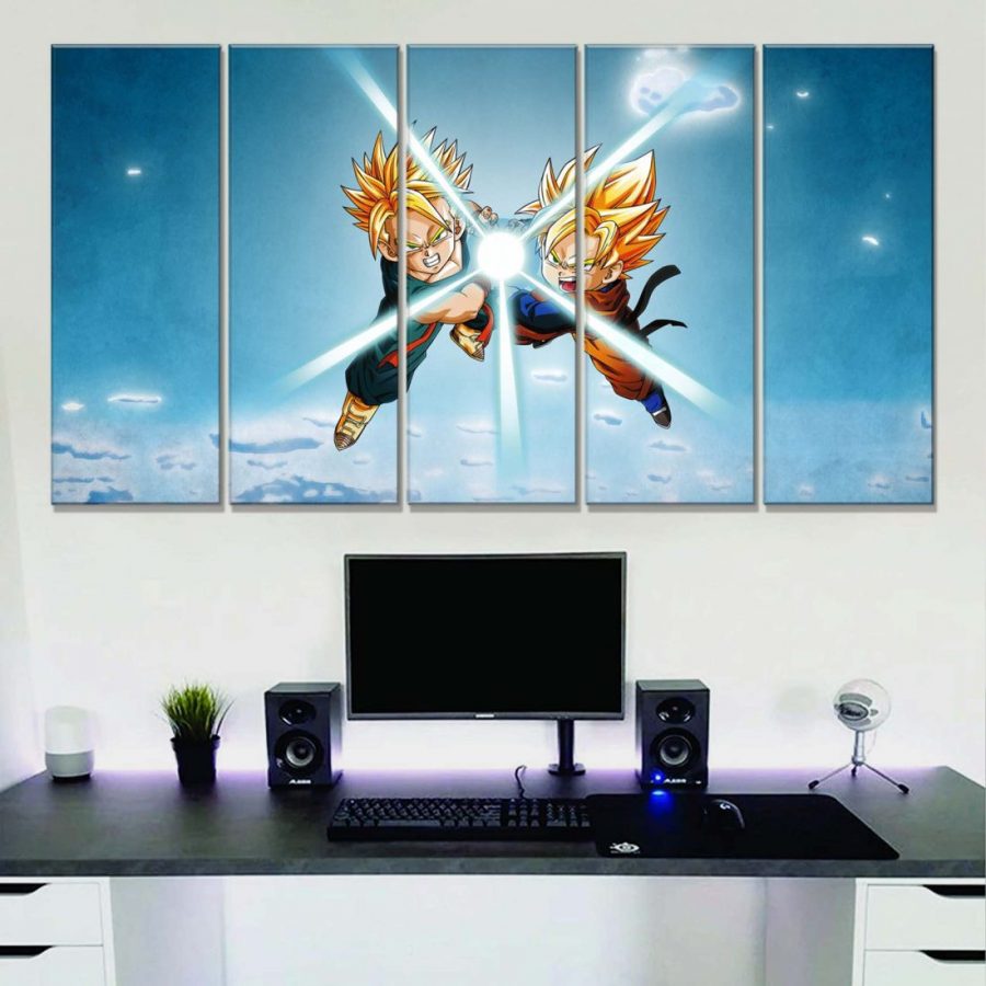 Son Goten & Trunks Dragon Ball Leinwandbilder – Bild 2