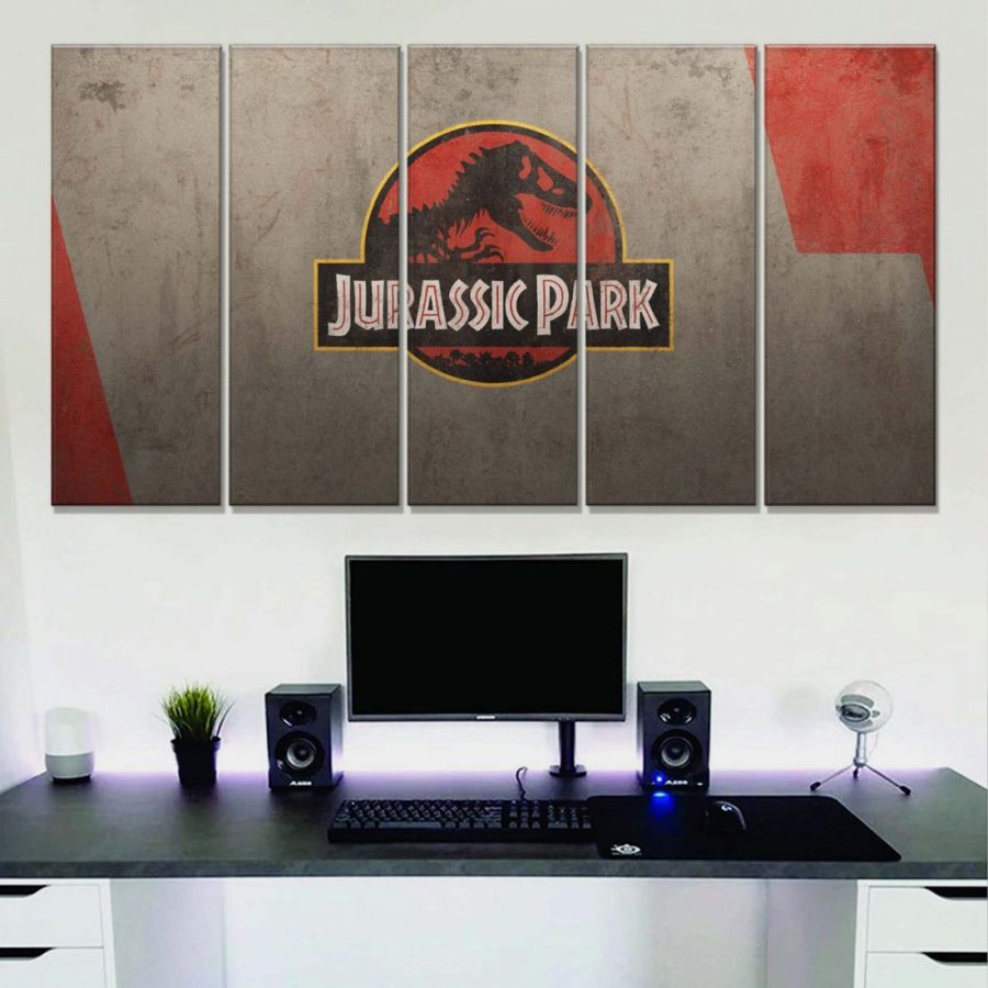 Jurassic Park 17 Leinwandbilder – Bild 2