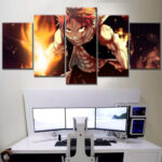 Natsu Dragneel Fairy Tail 10 Leinwandbilder