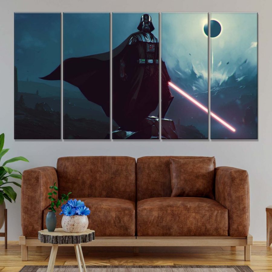 Star Wars Darth Vader 3 Leinwandbilder – Bild 2