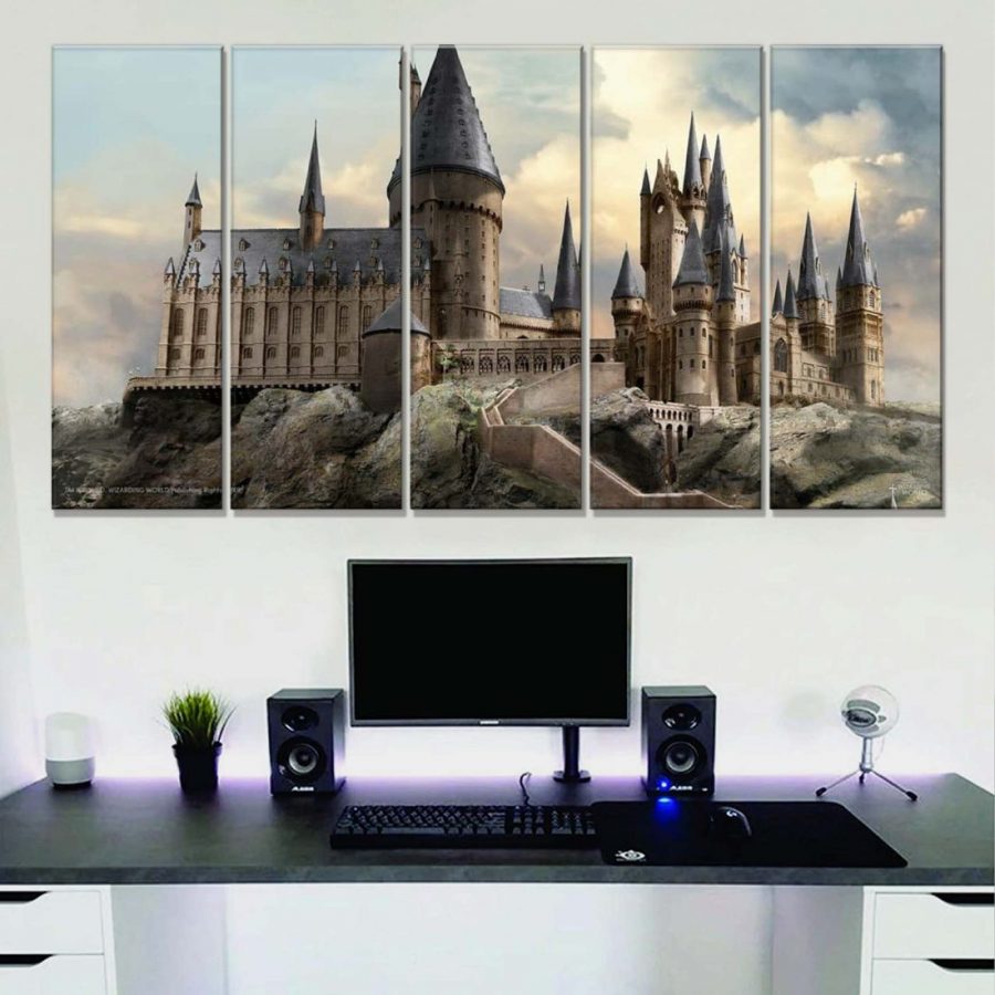 Harry Potter Hogwarts 7 Leinwandbilder – Bild 2