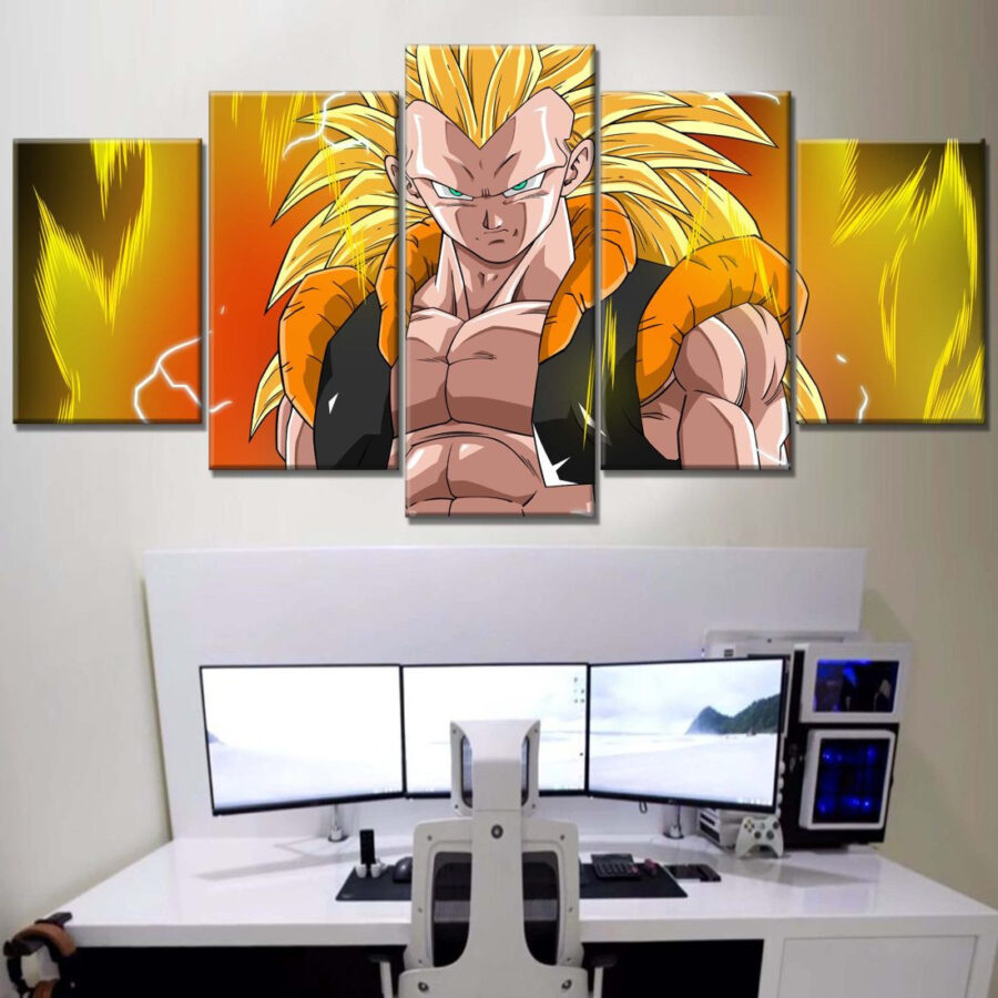 Gogeta Dragon Ball 01 Leinwandbilder