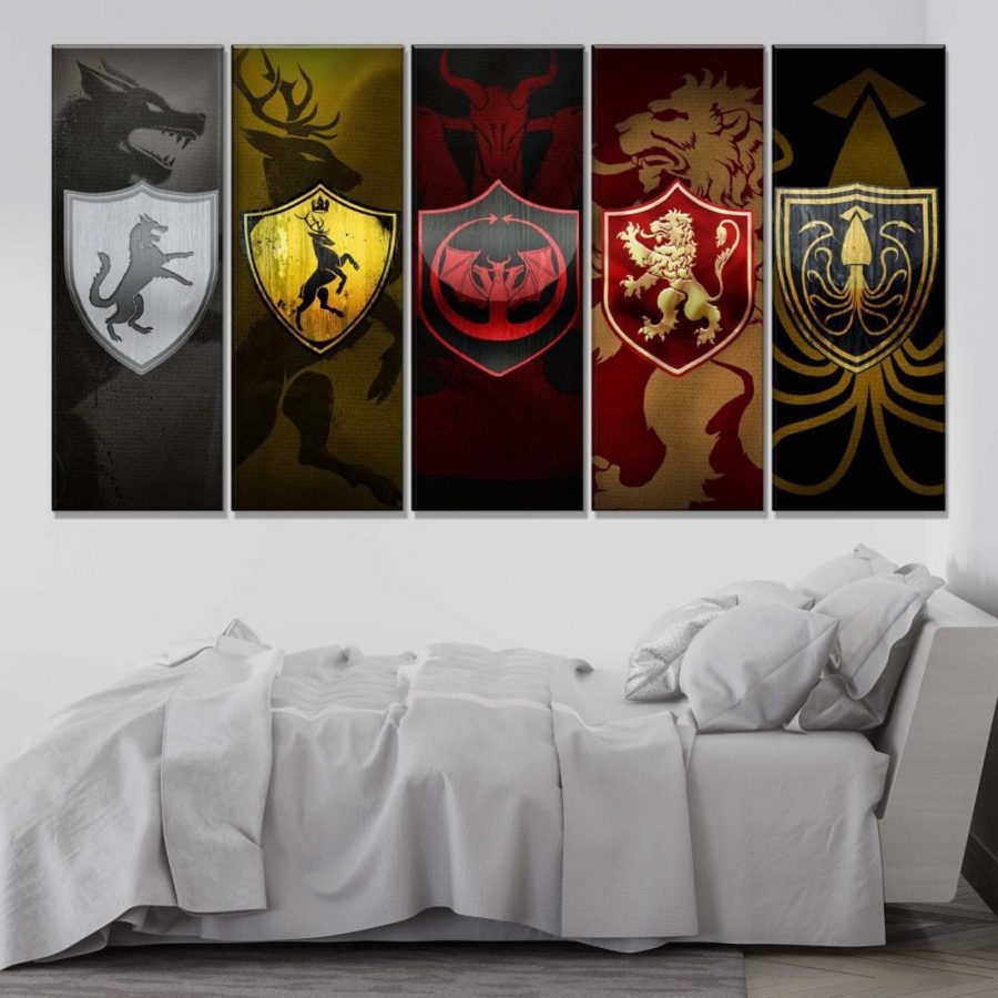 Game of Thrones 6 Leinwandbilder – Bild 2