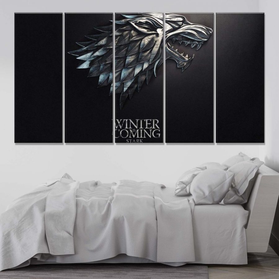 Game of Thrones Winter is coming 3 Leinwandbilder – Bild 2