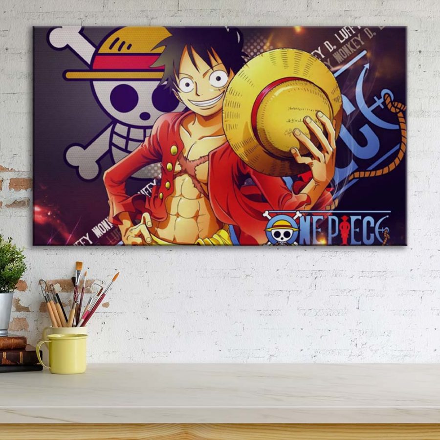 Monkey D. Luffy One Piece 2 Leinwandbilder – Bild 3