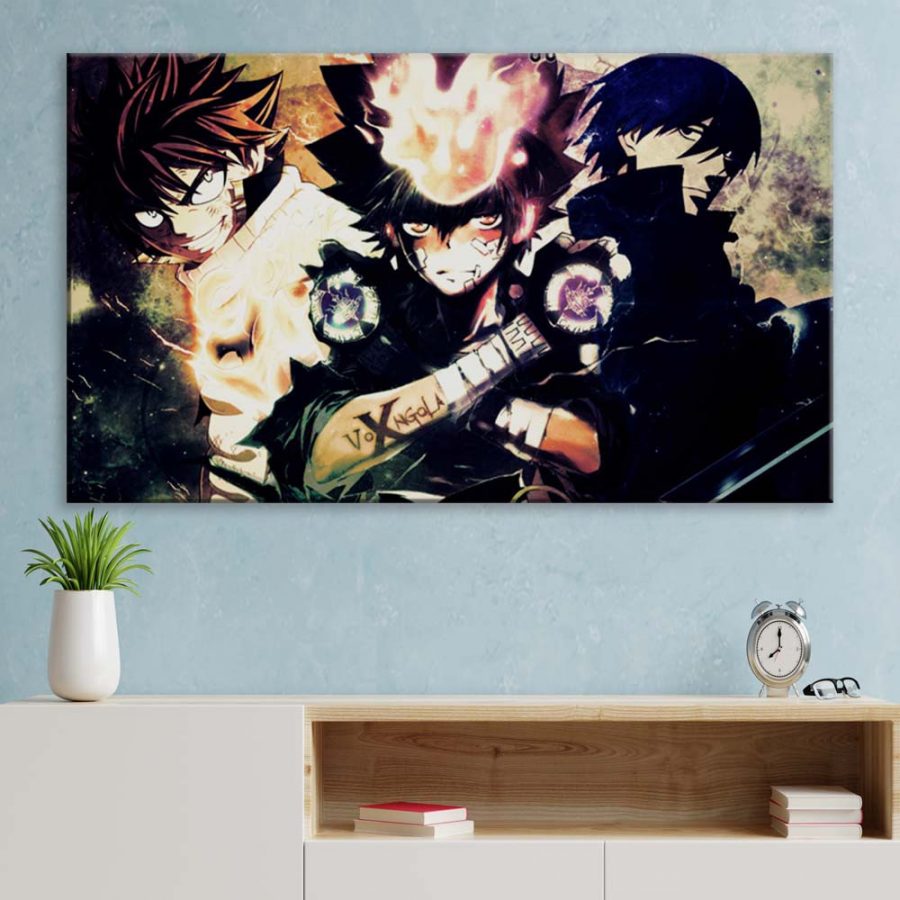 Fairy Tail Alle Charaktere 5 Leinwandbilder – Bild 3