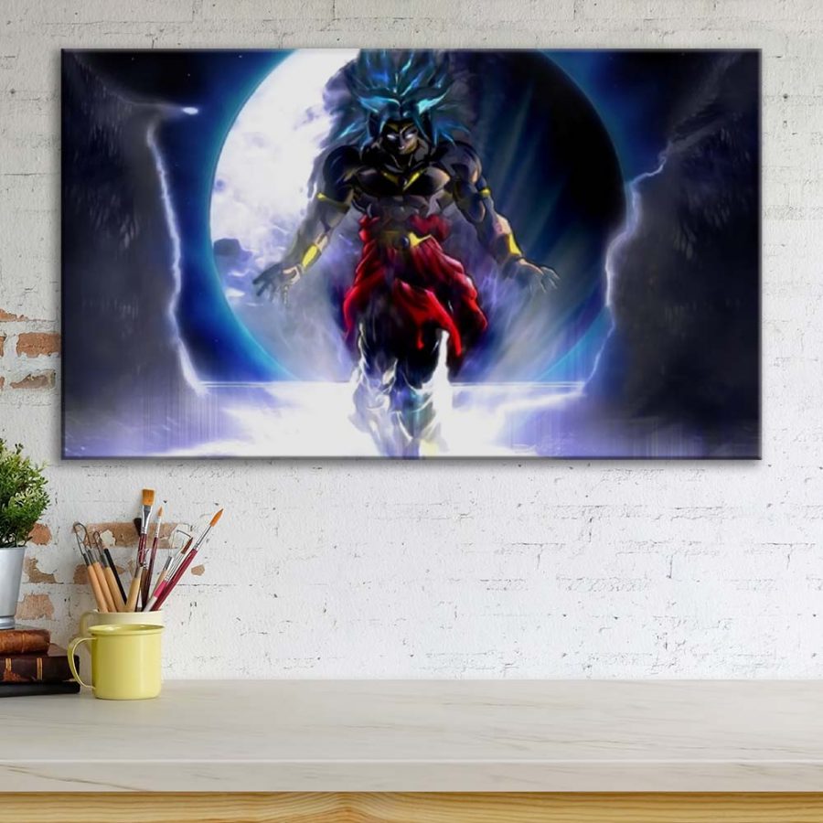Dragon Ball Z Broly Super Saiyan Leinwandbilder – Bild 3