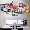 Fairy Tail Alle Charaktere 6 Leinwandbilder