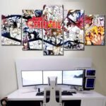 Fairy Tail Alle Charaktere 6 Leinwandbilder