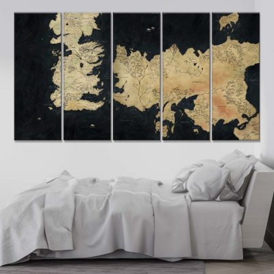 Alternative view of Game of Thrones 9 Leinwandbilder