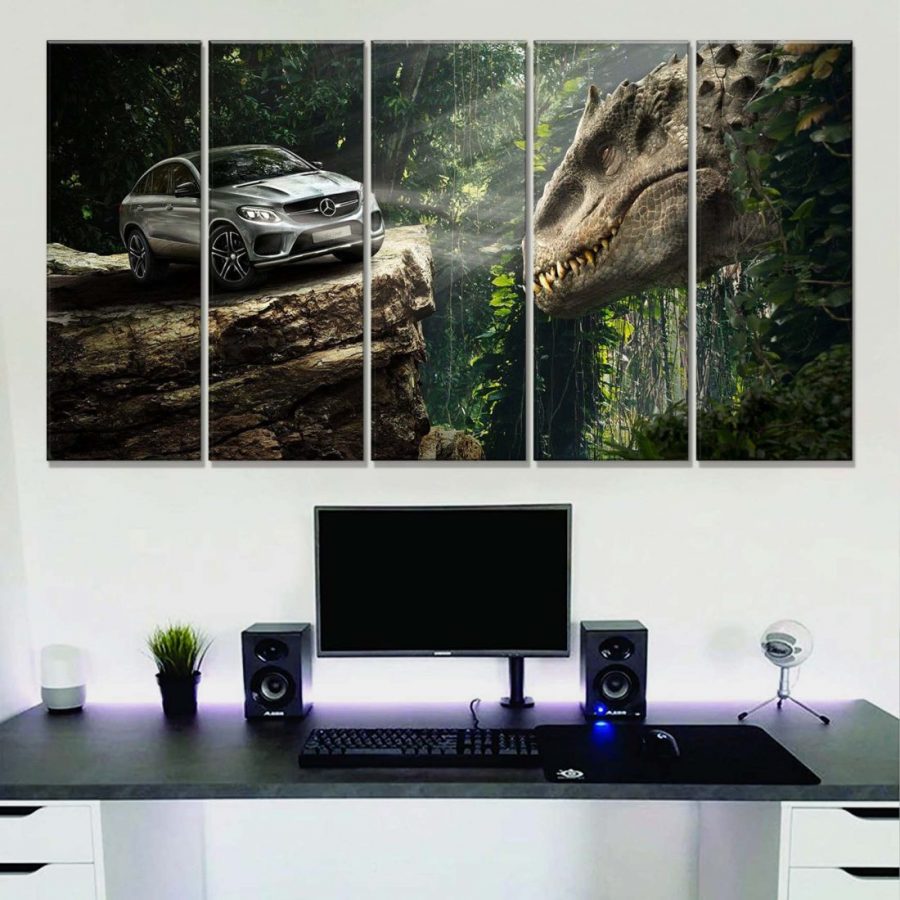 Jurassic Park 10 Leinwandbilder – Bild 2