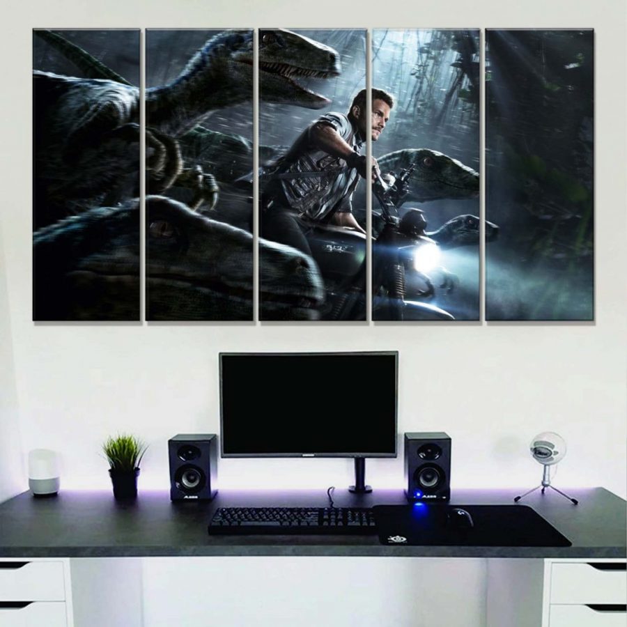 Jurassic Park 12 Leinwandbilder – Bild 2