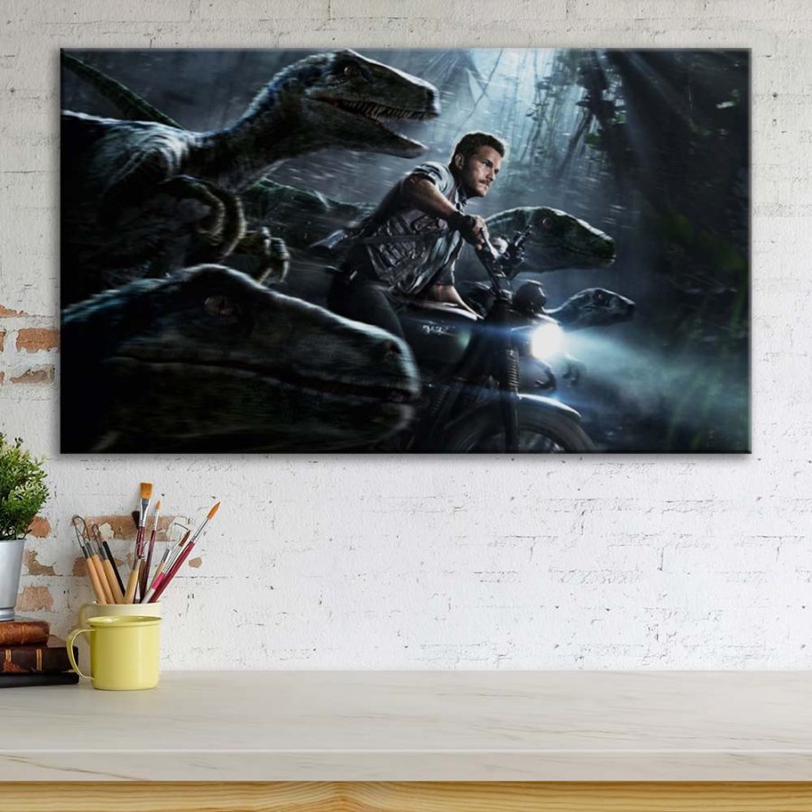 Jurassic Park 12 Leinwandbilder – Bild 3