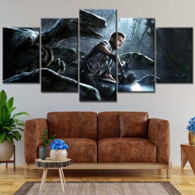 Jurassic Park 12 Leinwandbilder