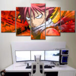 Natsu Dragneel Fairy Tail 15 Leinwandbilder