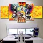 Fairy Tail Alle Charaktere 16 Leinwandbilder