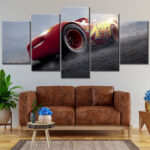 Lightning McQueen Disney Cars 1 Leinwandbilder