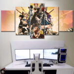 Fairy Tail Alle Charaktere Leinwandbilder