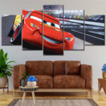 Lightning McQueen Disney Cars 7 Leinwandbilder