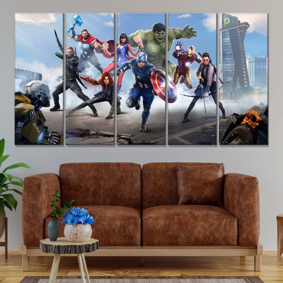 Avengers Marvel 20 Leinwandbilder – Bild 2